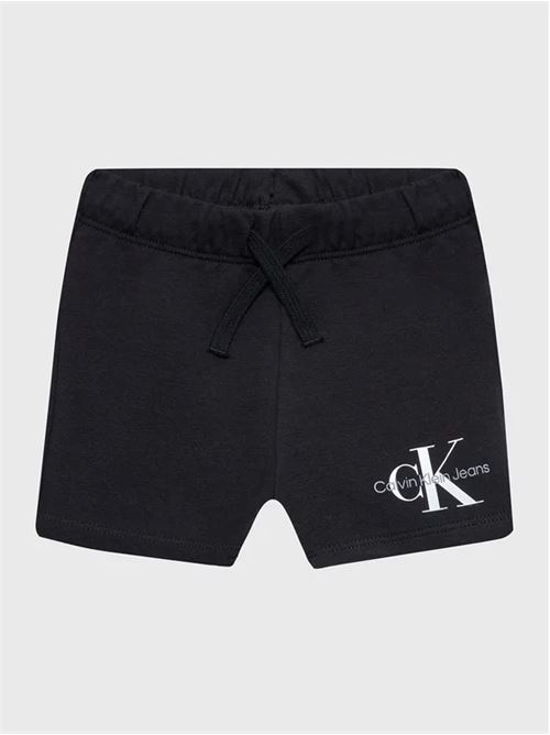 MONOGRAM LOGO SHORTS CALVIN KLEIN JEANS | IN0IN00061/BEH